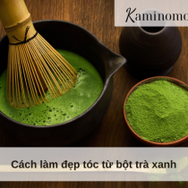 Cách làm đẹp tóc từ bột trà xanh