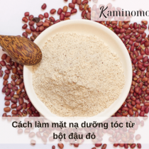 Cách làm mặt nạ dưỡng tóc từ bột đậu đỏ