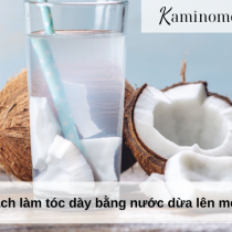 Cách làm tóc dày bằng nước dừa lên men