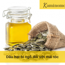 Dầu hạt bí ngô đối với mái tóc