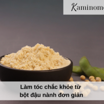 Làm tóc chắc khỏe từ bột đậu nành đơn giản