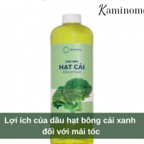 Lợi ích của dầu hạt bông cải xanh đối với mái tóc
