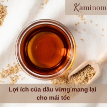 Lợi ích của dầu vừng mang lại cho mái tóc