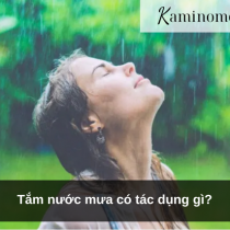 Tắm nước mưa có tác dụng gì?