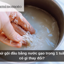 Thử gội đầu bằng nước gạo trong 1 tuần có gì thay đổi?