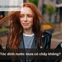 Tóc dính nước mưa có chấy không? 