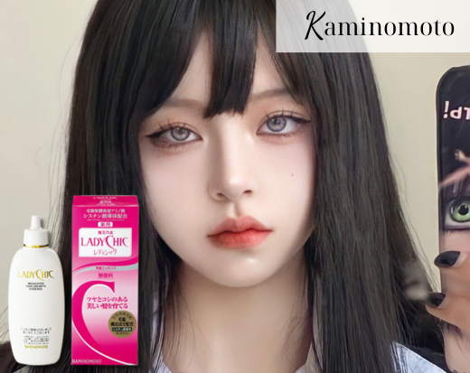 Cách làm dày tóc với thuốc mọc tóc Kaminomoto LadyChic