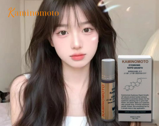 Chăm sóc lông mày với thuốc mọc lông mày Kaminomoto
