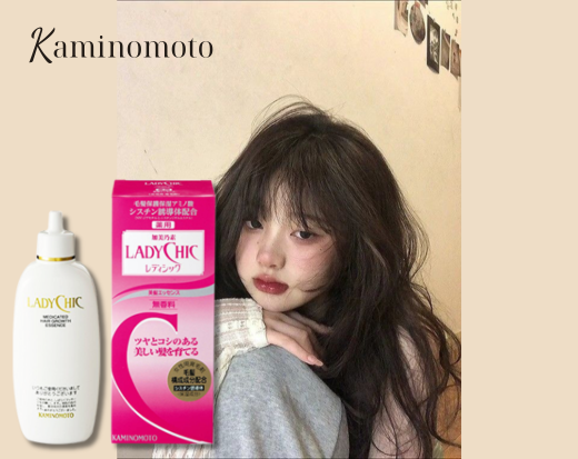 Dùng thuốc mọc tóc Kaminomoto Ladychic dành cho nữ