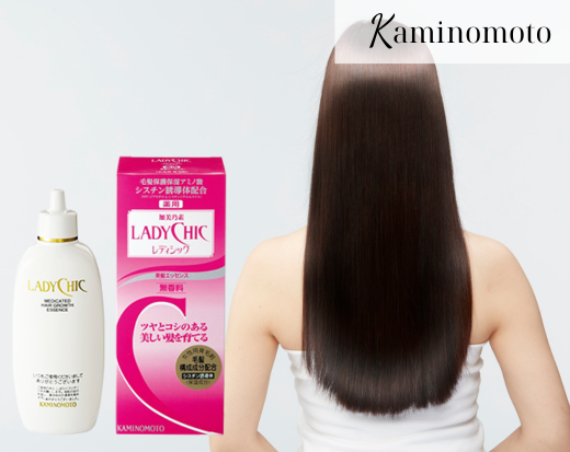 Giải pháp phục hồi tóc hư tổn thuốc mọc tóc Kaminomoto LadyChic