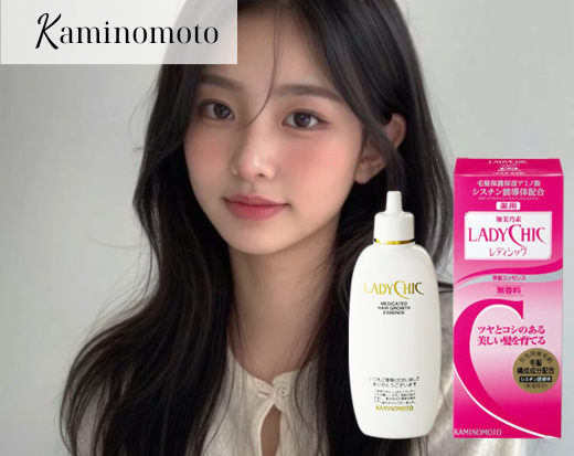 Kaminomoto LadyChic giải pháp hỗ trợ giảm rụng tóc cho nữ giới 