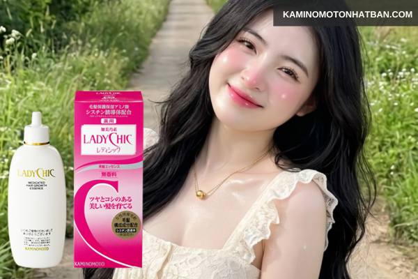 Mái tóc chắc khỏe hơn với thuốc mọc tóc Kaminomoto LadyChic