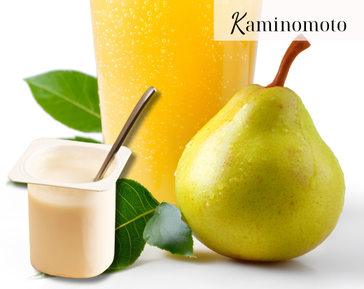 Nước ép lê và sữa chua