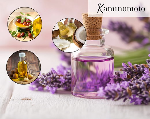 Tinh dầu oải hương và dầu nền 