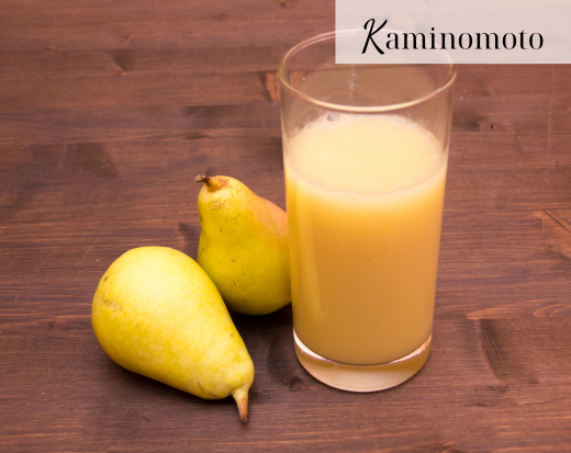 Uống nước ép lê