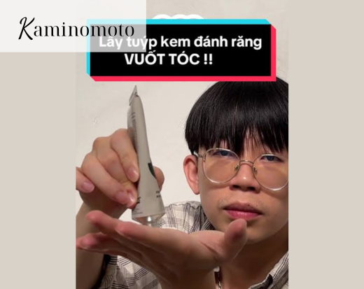 Vì sao nhiều người dùng kem đánh răng vuốt tóc? 