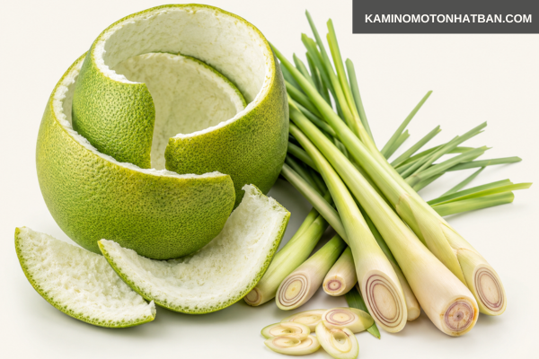 Vỏ bưởi và sả
